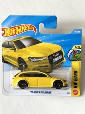 Hot Wheels ?17 Audi RS6 Avant, HW Euro, Yellow, Brand New, Sealed