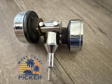 Vintage Stewart Warner Tachometer 0-1000 Gauge 0-5000 Rpm Full Chrome Vintage Stewart Warner Tachometer 0-1000 Gauge 0-5000 Rpm Full Chrome