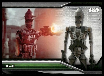 2021 Topps #B1-28 IG-11 Star Wars Bounty Hunters NM Near Mint