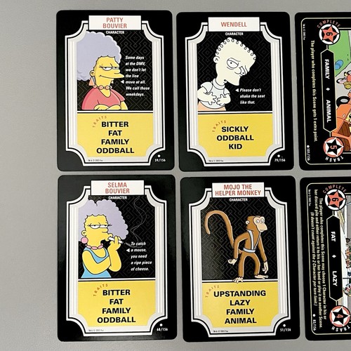 Juego de Cartas Coleccionables Los Simpson De Colección Retro Coleccionables Mercancía Rara - Imagen 3 de 6