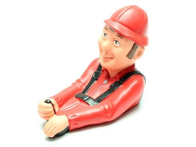Pichler Extron Pilotenpuppe Charly 110mm (rot) / X3249-R