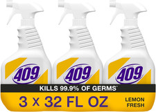 Multi-Surface Cleaner, Spray Bottle, Lemon Fresh, 32 Fluid Ounces, Pack of 3