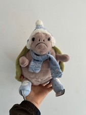 : Jellycat Ice Skating Turtle Soft Whimsical Plush Toy