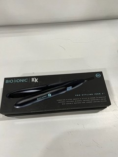 Bio Ionic 10X Pro Styling Ferro da Stiro Piatto 1" Piastre Vibranti Styler Classico
