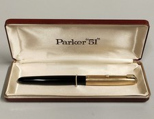 ANTICA PENNA STILOGRAFICA Parker 51 anni 50 ORO 12k Gold Filled OLD FOUNTAIN PEN