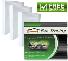 3pk FD157 Cabin Air Filter AVALON/CAMRY/COROLLA/PRIUS/PRIUS PRIME/RAV4,ES350 etc