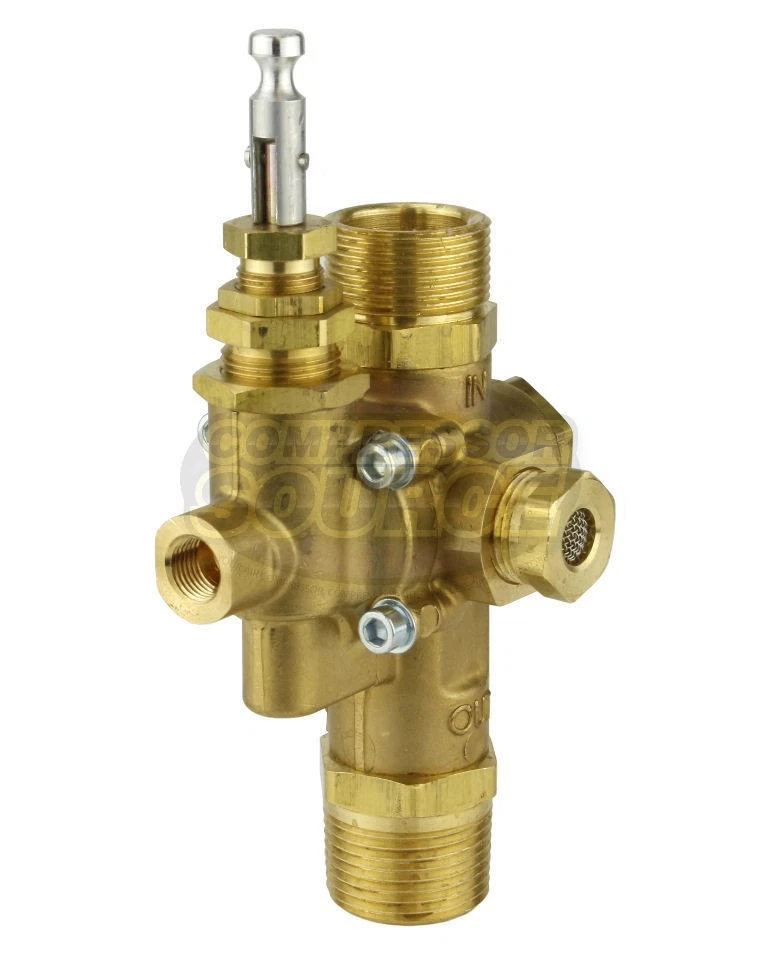 Gas Air Compressor Unloader Check Valve Combo 145 - 175 PSI 3/4" Inlet & Outlet - Image 3 of 4