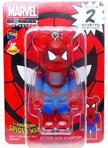 spider man bearbrick