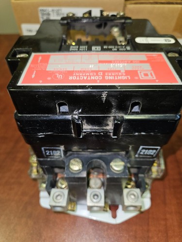 SQUARE D 100 AMP 3 POLE LIGHTING CONTRACTOR CLASS 8903 WITH 110 VOLT COIL - Picture 4 of 6