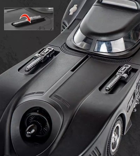 2X Batmobile 1/18 HOTWHEELS BATMAN FOREVER + 1/18 DC 1989 Batmobile NEW Special - Picture 14 of 22