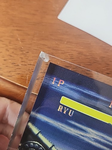 Street Fighter Ryu Vs Ken Acrylic Desk Art Piece 4.5x6in - Picture 8 of 9