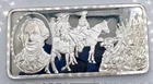 George Washington Proof Franklin Mint .925 Silver Bar - 100 Greatest Americans