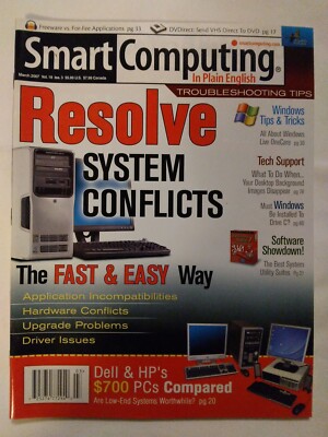 2007 March, Smart Computing Magazine, Resolve Systems Conflicts (MH370)