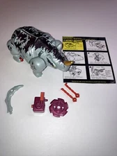 Rhinox 100% Complete Deluxe Class Transformers Beast Wars Fox Kids 1999 Hasbro