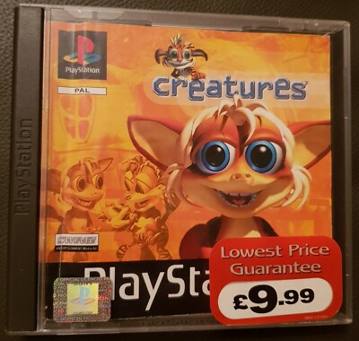 Creatures Sony Playstation PS1 komplett mit Handbuch (keine Frontabdeckung)