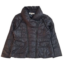 Kenneth Cole Black Zipped Casual Jacket Uk Women's Size Xl Ee281