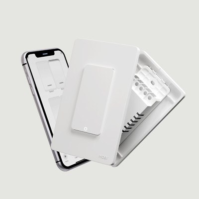 MOES WiFi 1/2/3/4 Gang Smart Light Switch Alexa Google APP Remote Control Timer 