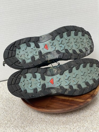 Scarpe Salomon Trail Donna 8,5 X Ultra Verde Teal Goretex Contagrip Passeggiata Escursione - Foto 12 di 13