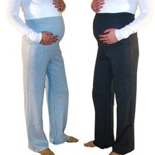 Maternity trousers pregnancy pants casual yoga over bump joggers 10 12 14 16 18
