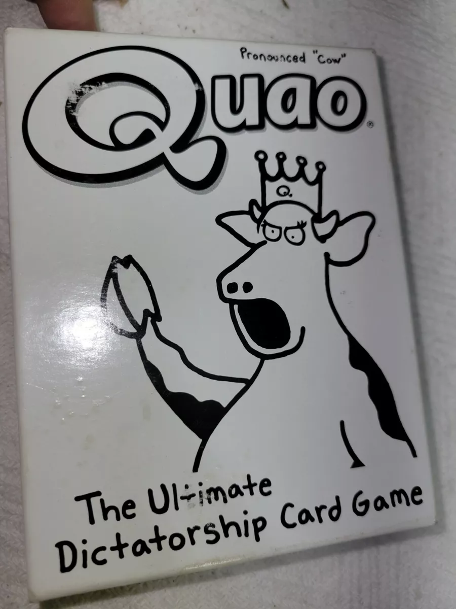 Quao The Ultimate Dictatorship Card Game Review - Geeky Hobbies