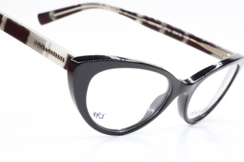 Occhiali da vista Dolce & Gabbana DG3162P 2712 nero grigio design lusso Italia 52-18 mm - Foto 6 di 9