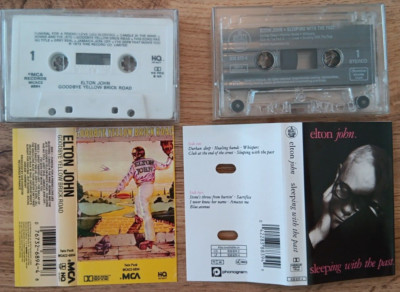 Elton John - Sleeping With The Past - Goodbye Yellow Brick Road (Musikkassette!)