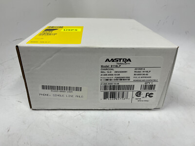 Aastra M9116LP A1265-0000-10-05 Analog Phone - Charcoal BRAND NEW ORIGINAL BOXES