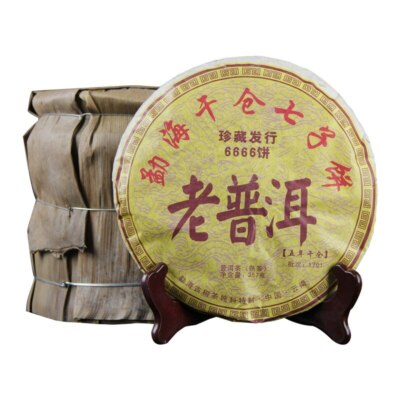 2017 Menghai Old Shu Puer Tea Batch 1701 Collection Ancient Ripe Puer Tea 357g