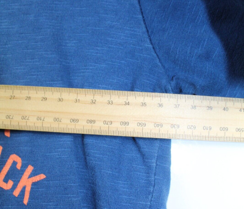 GAP Kids Boys Navy Blue Casual "Motorcycle Club" T-Shirt Size M Medium - Picture 6 of 8