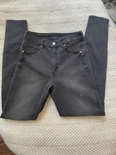 H&M Women’s Curvy Stretch Black Jeggings Size 4