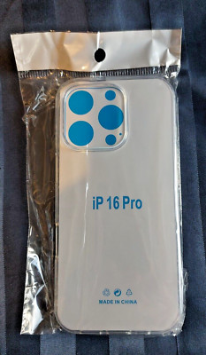 Clear Case für iPhone 16 Pro | Slim Stoßfest Kratzfest Schutz