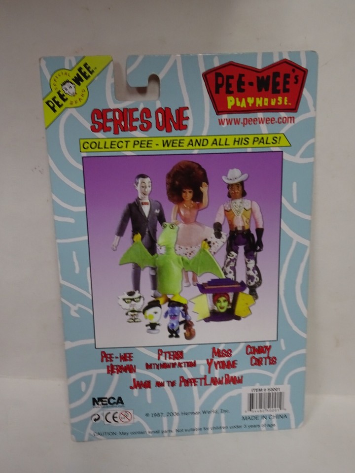 Al Bundy NECA Pee-Wee's Playhouse Poseable Miss Yvonne Action