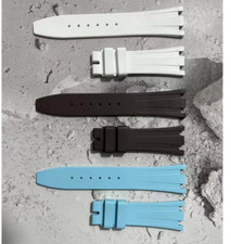 21mm Watch Band FKM Rubber Strap For Audemars Piguet Royal Oak 33mm 67652 67651
