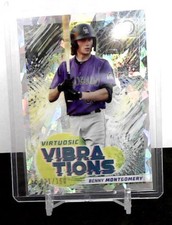 2022 Bowman Chrome BENNY MONTGOMERY #VV-17 Virtuosic Vibrations Atomic /150 P7
