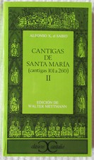 Cantigas de Santa Mari?a II (Cantigas 101 a 260) (pbk, 1988) Very good cond.