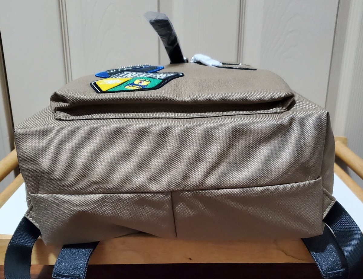 INVICTA BAGS Alpino Heritage Patch Tan Backpack NWT NEW NWT INVICTA BAGS ALPINO HERITAGE PATCH SAND TAN MOUNTAIN  main image 2