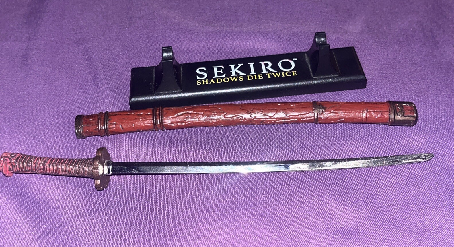USED Promo Sekiro Shadows Die Twice 8" Katana Replica Letter Opener eBay