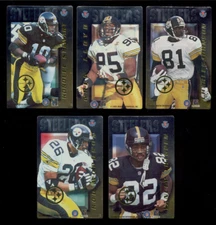 1996 Pro Magnets Pittsburgh Steelers Set GREG LLOYD ROD WOODSON KORDELL STEWART
