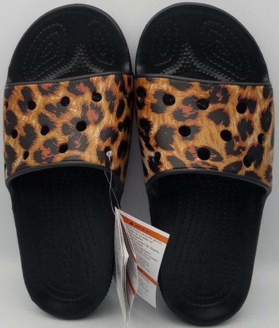 animal print slides