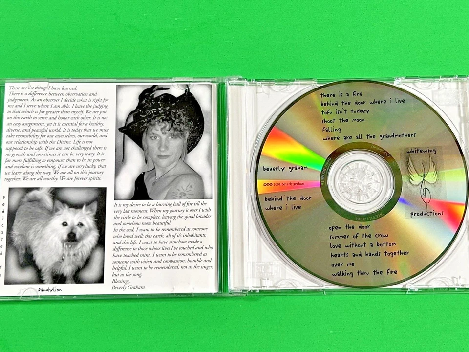 Behind the Door Where I Live by Beverly Graham CD 2002 VG+ New Jewel Case Nice Foto 3 de 4