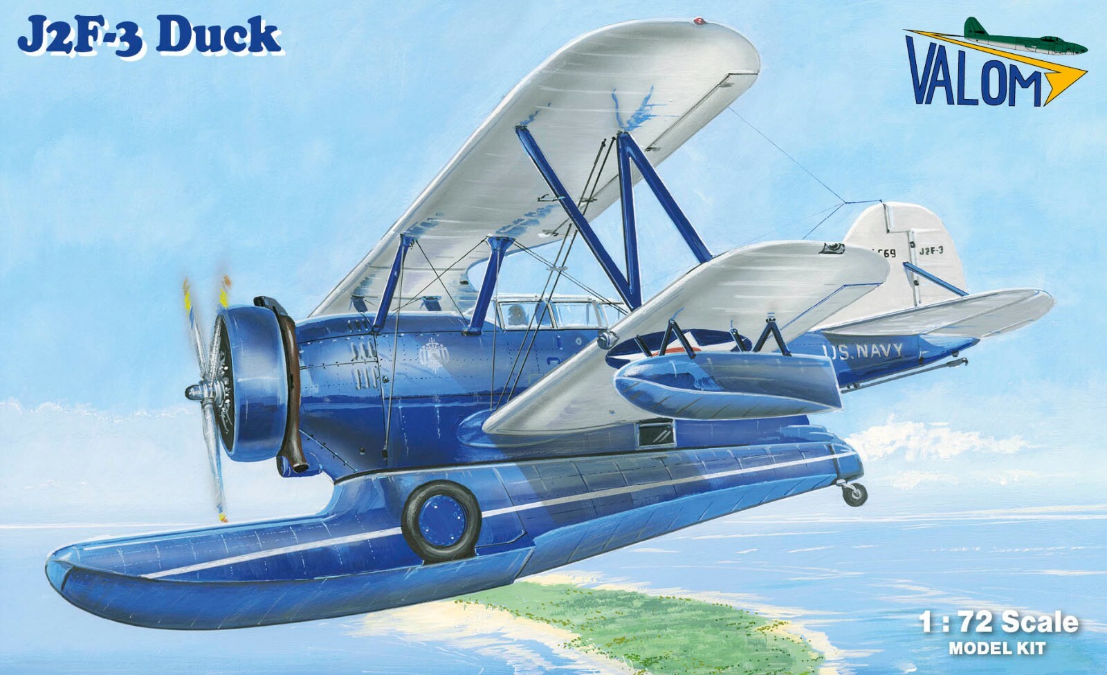 Valom 72133 1:72nd scale Grumman J2F-3 Duck