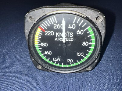 United Instruments 260 Knot Airspeed Indicator / PN 8030
