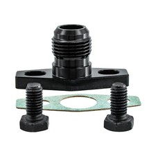 An10 Turbo Oil Return Drain Flange Adapter For Garrett Gt28 Gt30 Gt35 Gt40 T25.