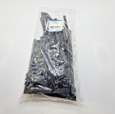 (QTY 100) T&B E-Z Code SMOH18-0 Sleeve Marker Holder 10 to 6 AWG Wire,Viny Black