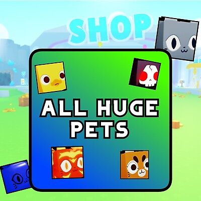 Pet Simulator X, PSX, Roblox, All Huge Pets + 1B Gems