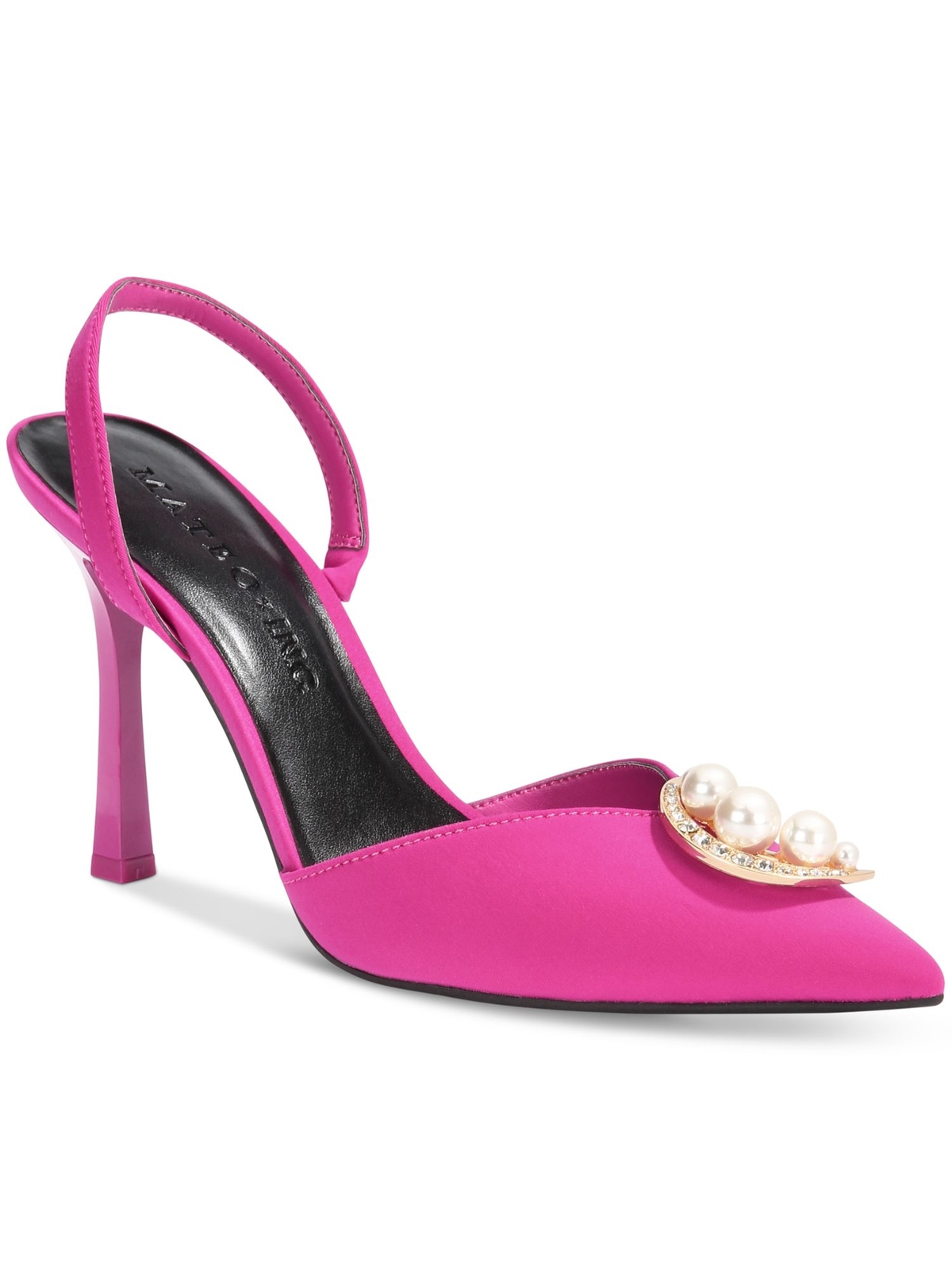 MATEO BY INC Женские розовые туфли-лодочки без шнуровки на шпильке Victoria, 5,5 М