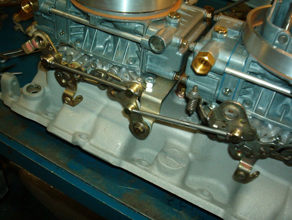 2x4 Inkages Dual Quad 2x4 Progressive Linkage Kit for 1850 Style Holley Carbs