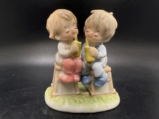 Lefton Little Adorables Limited Edition 720 pieces Stamped Milkshake 2 kids