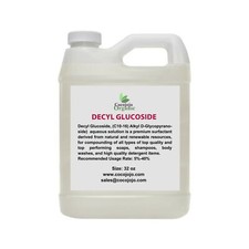 Decyl glucoside plant derived sensitive skin cleansing body wash 2 LB diy nongmo