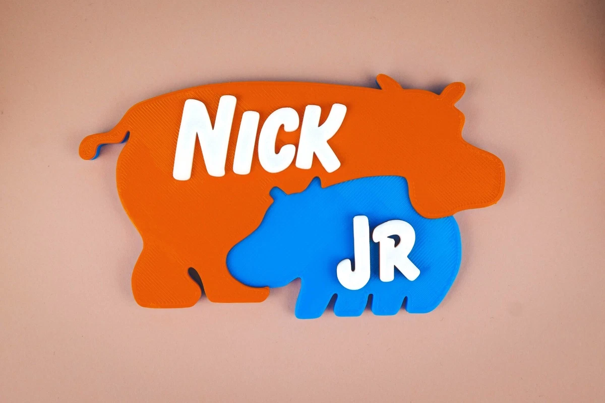 Nick Jr Hippos Logo 3D Printed Kids Toy Pretend Play Television Nickelodeon  | eBay